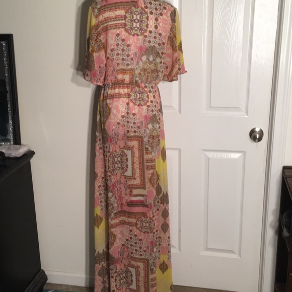 Elan Button Down Sheer Dress/Coverup … - Picture 6 of 10